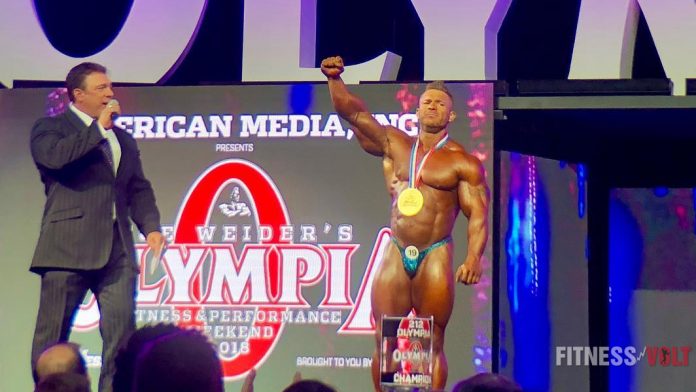Чемпионы, их призы и результаты Mr. Olympia 2018. Первый народный чемпион - Бодибилдинг форум AnabolicShops