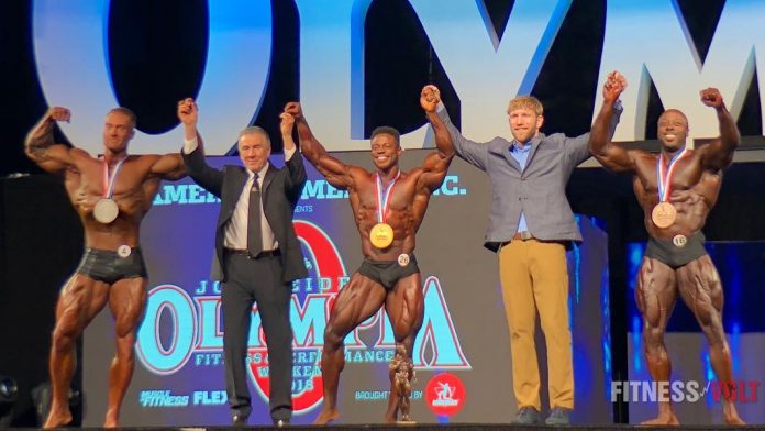 Чемпионы, их призы и результаты Mr. Olympia 2018. Первый народный чемпион - Бодибилдинг форум AnabolicShops