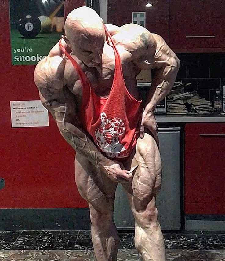 "Человек без кожи" идет за про-картой IFBB Pro NPC - Бодибилдинг форум AnabolicShops