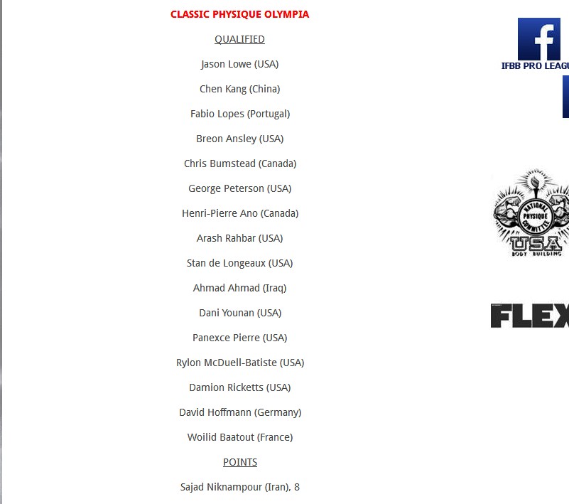 Культуристам из Classic Physique попортили нервы функционеры Олимпии - Бодибилдинг форум AnabolicShops