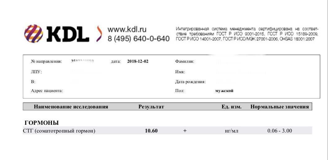 Гормон роста - "SpectrumPharma" (тестирование) - Бодибилдинг форум AnabolicShops