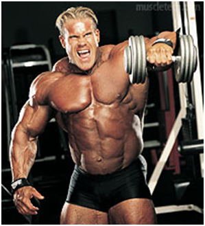 Упражнение для тренировки плеч Подъемы гантелей перед собой - Бодибилдинг форум AnabolicShops