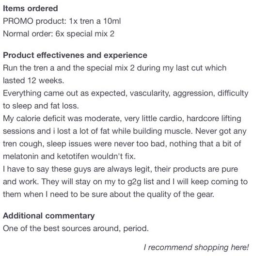 "а как у них там?" - переводы отзывов с западных форумов - Бодибилдинг форум AnabolicShops