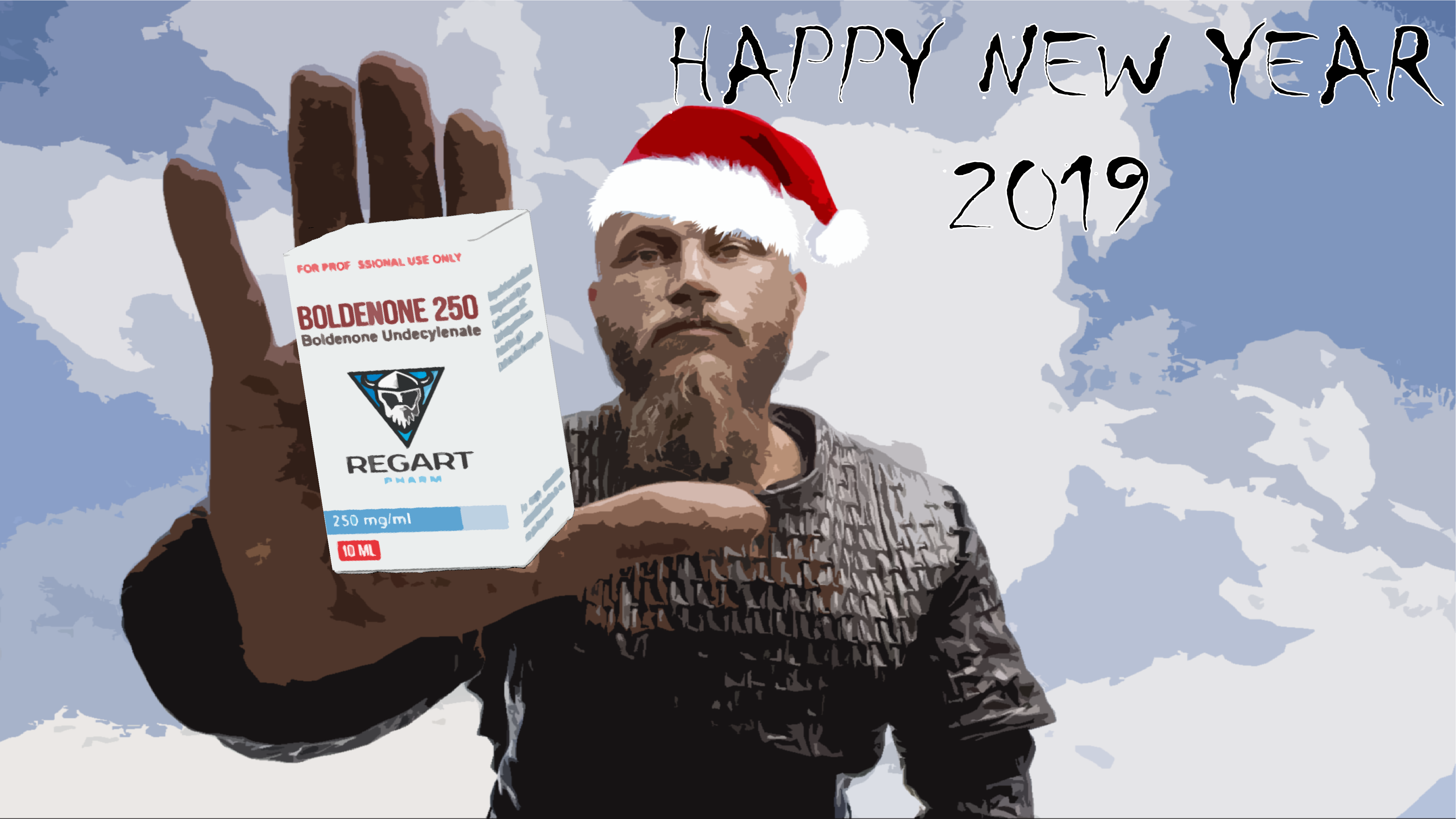 Конкурс "Новогодний Викинг" от Regart Pharm! - Бодибилдинг форум AnabolicShops