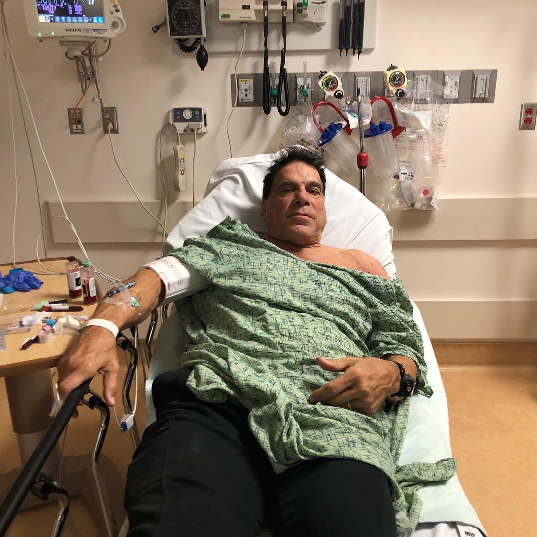 Лу Ферриньо в больнице после инъекции - Бодибилдинг форум AnabolicShops