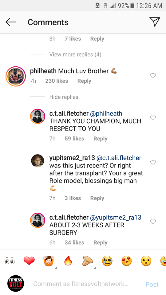 СиТи Флетчер с 5-ю дренажными трубками в госпитале - Бодибилдинг форум AnabolicShops