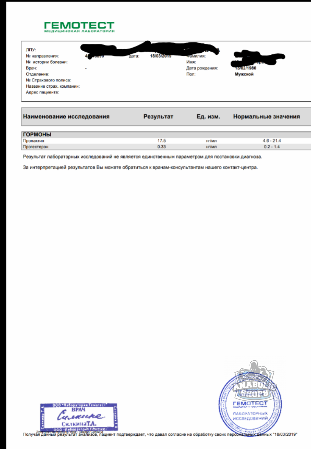 Отзывы и анализ от zews1313 - Бодибилдинг форум AnabolicShops