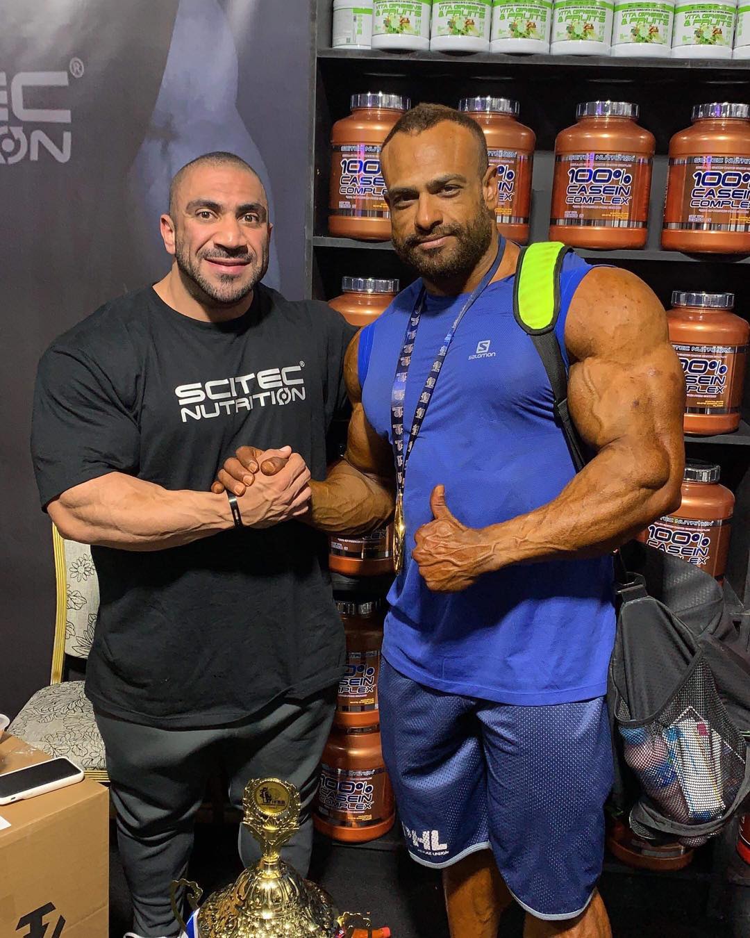 Мохамед ЭльЭмам ждет когда Ахмед Ашканани выиграет Олимпию 2019 - Бодибилдинг форум AnabolicShops