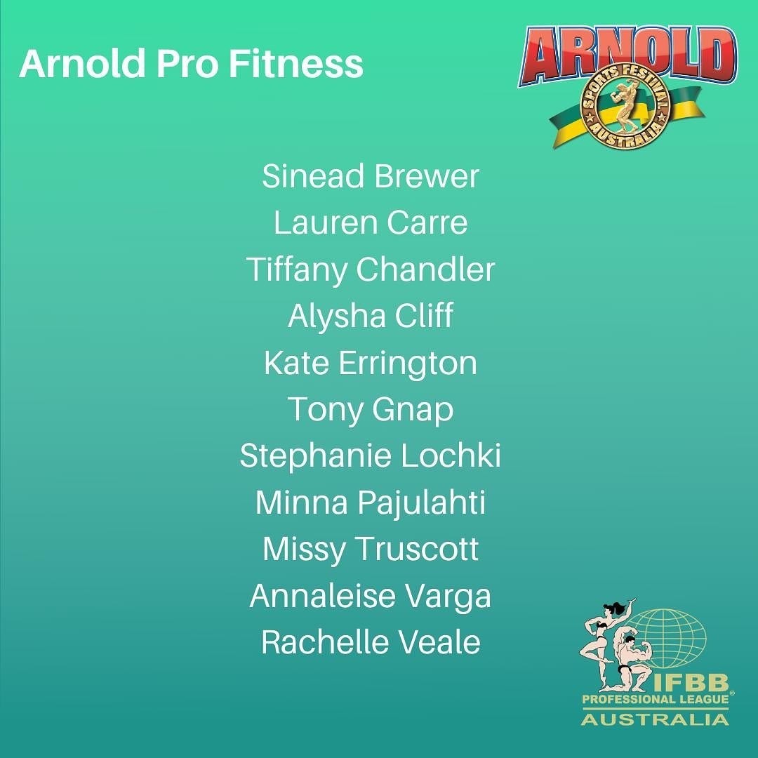 Пожары не помеха для Arnold Classic Australia. Списки приглашенных атлетов - Бодибилдинг форум AnabolicShops