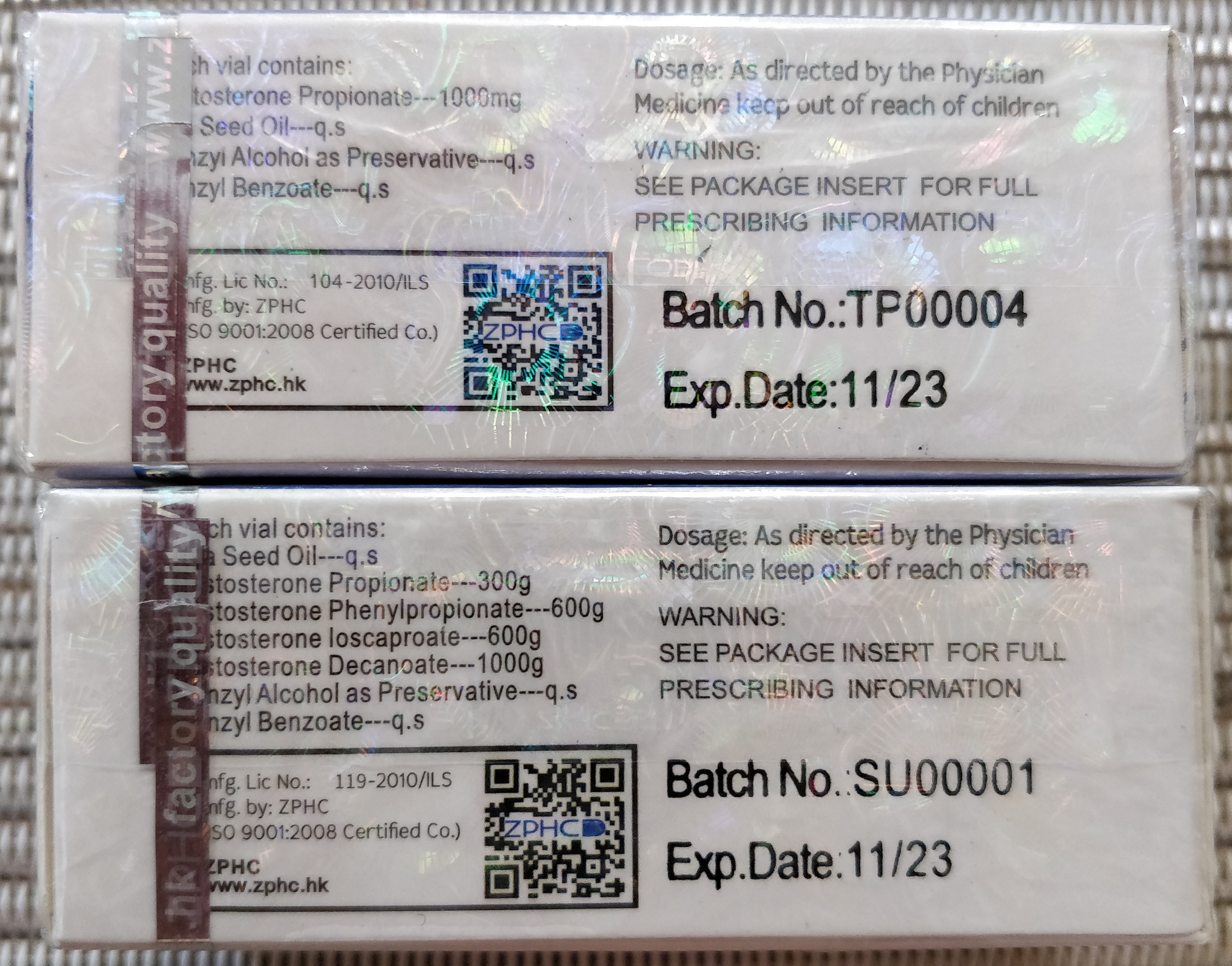 Тестирование новой партии Zphc от Homosteron.com - Бодибилдинг форум AnabolicShops