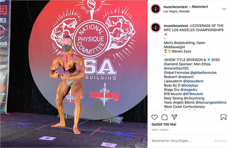 В чем преимущества позирования в масках на NPC Los Angeles Championships 2020 - Бодибилдинг форум AnabolicShops