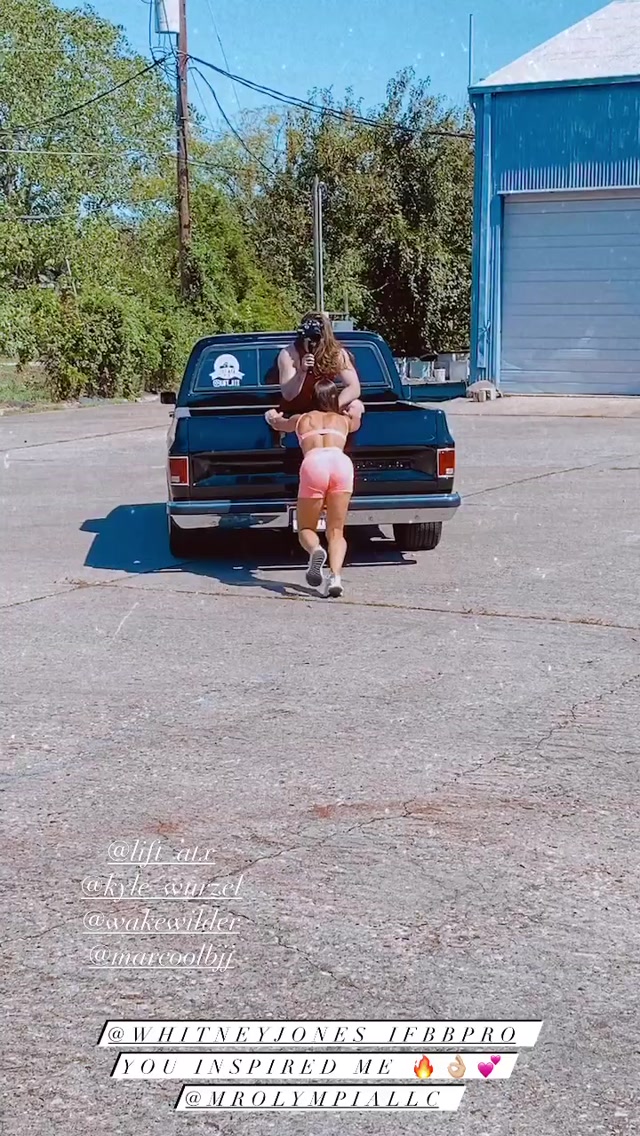 Мисс Олимпия толкают пикапы - Бодибилдинг форум AnabolicShops