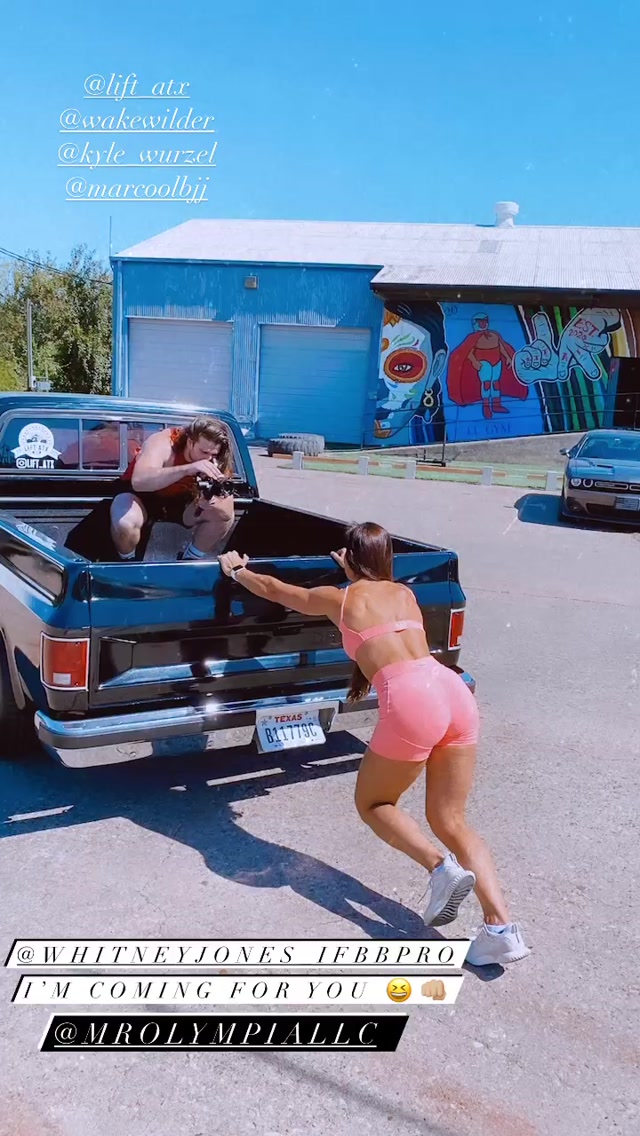 Мисс Олимпия толкают пикапы - Бодибилдинг форум AnabolicShops