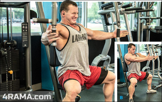 Сведения рук в тренажере бабочка - Бодибилдинг форум AnabolicShops