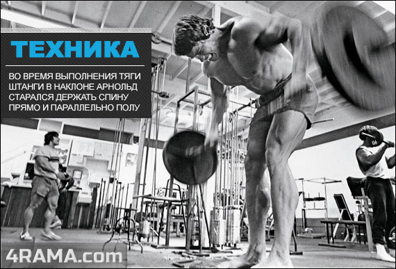 Тяга штанги в наклоне широким хватом - Бодибилдинг форум AnabolicShops