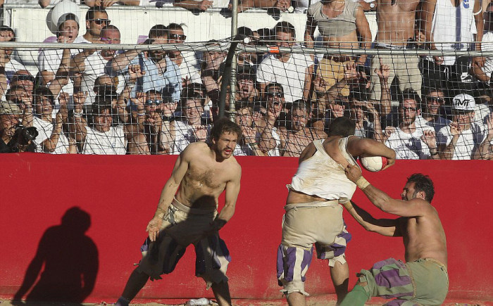 Флорентийский кальчо - жестокий прародитель футбола и регби - Бодибилдинг форум AnabolicShops