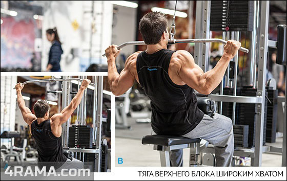 Тяга верхнего блока - Бодибилдинг форум AnabolicShops