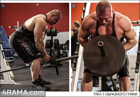 Тяга Т-грифа в наклоне - Бодибилдинг форум AnabolicShops