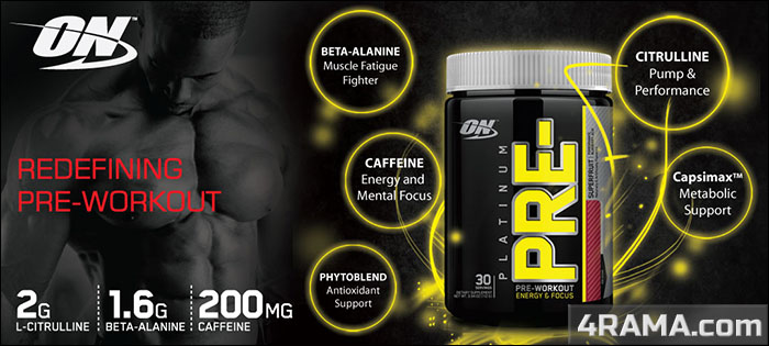Platinum Pre от Optimum Nutrition - Бодибилдинг форум AnabolicShops