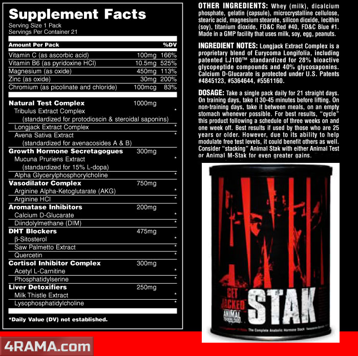 Animal Stak - Бодибилдинг форум AnabolicShops