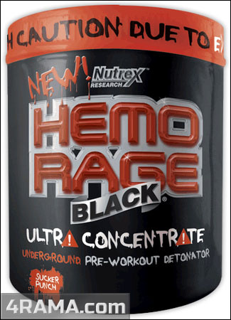 Hemo Rage Black Ultra Concentrate от Nutrex - Бодибилдинг форум AnabolicShops