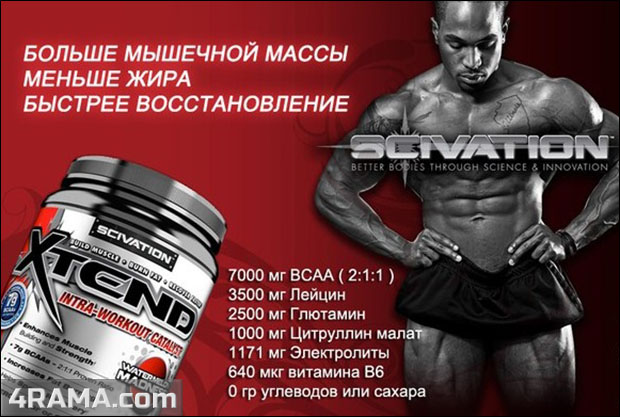 Xtend от SciVation - Бодибилдинг форум AnabolicShops