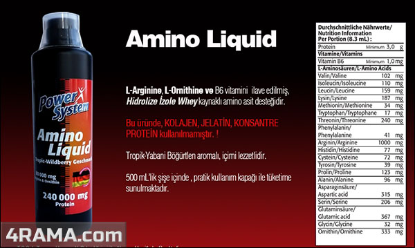 Amino Liquid от Power System - Бодибилдинг форум AnabolicShops