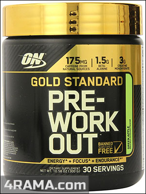 Gold Standard Pre-Workout от Optimum Nutrition - Бодибилдинг форум AnabolicShops