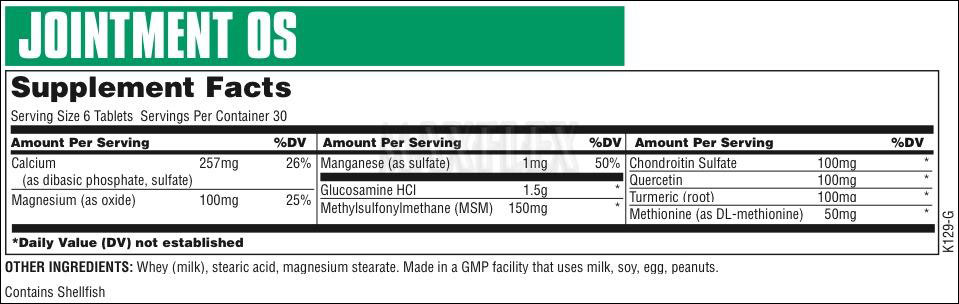 Jointment OS от Universal Nutrition - Бодибилдинг форум AnabolicShops