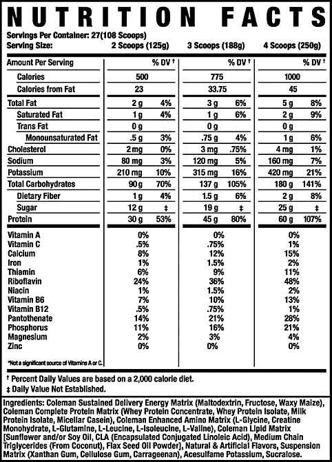 King Mass XL от Ronnie Coleman - Бодибилдинг форум AnabolicShops