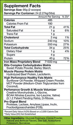 Arnold Iron Mass Series от MusclePharm - Бодибилдинг форум AnabolicShops