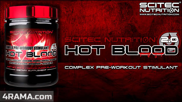 Hot Blood 3.0 от Scitec Nutrition - Бодибилдинг форум AnabolicShops