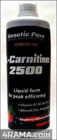 L-carnitine 2500 от Genetic Force - Бодибилдинг форум AnabolicShops