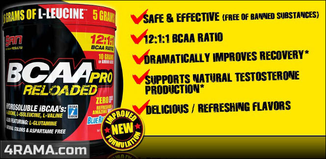 BCAA Pro Reloaded от SAN - Бодибилдинг форум AnabolicShops