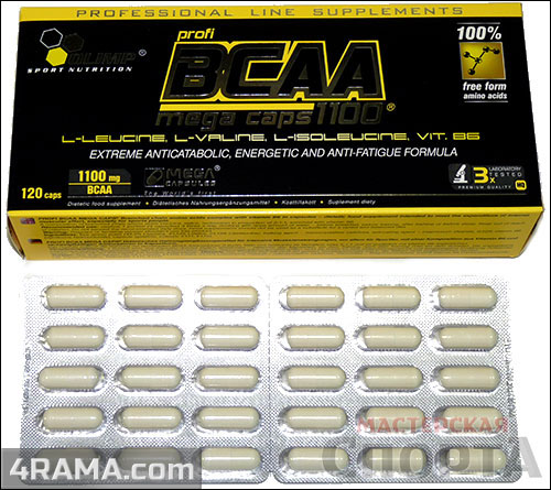 BCAA Mega Caps 1100 от Olimp - Бодибилдинг форум AnabolicShops