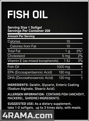 Fish Oil от Optimum Nutrition - Бодибилдинг форум AnabolicShops