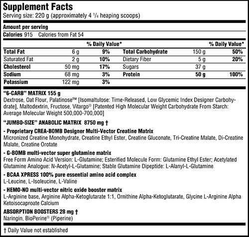 Jumbo от Scitec Nutrition - Бодибилдинг форум AnabolicShops