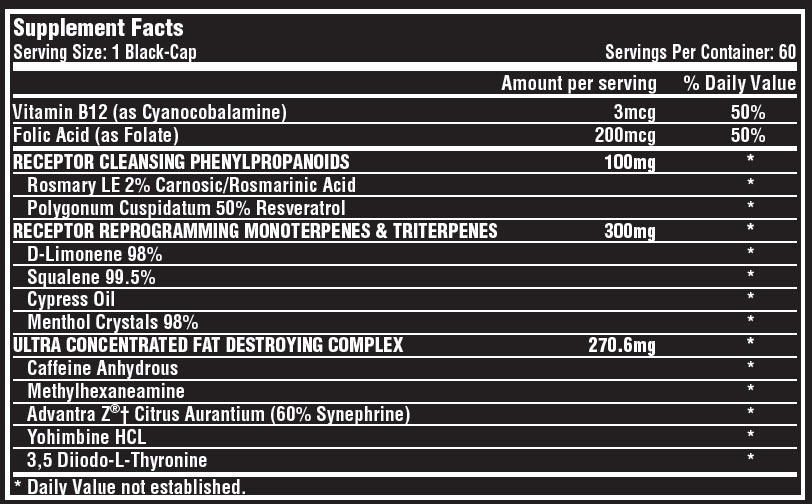 Lipo 6 Black Ultra Concentrate - Бодибилдинг форум AnabolicShops