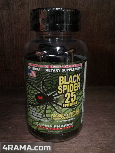 Black Spider 25 Ephedra - Бодибилдинг форум AnabolicShops