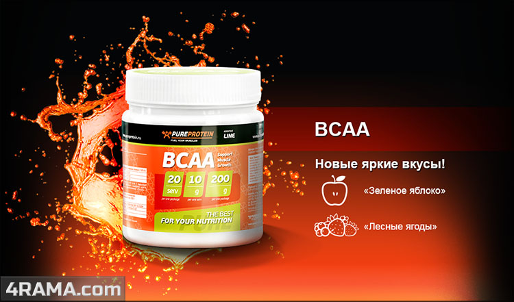 BCAA от PureProtein - Бодибилдинг форум AnabolicShops