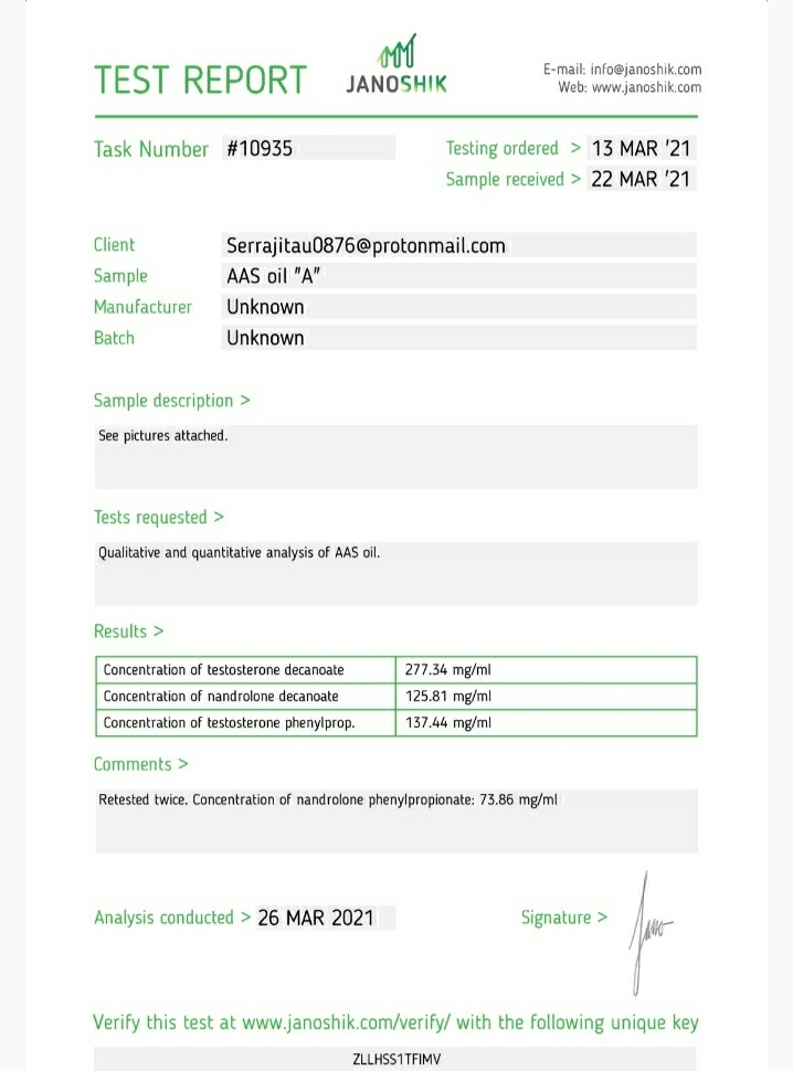 Тестируем препараты. Хроматографический анализ - Бодибилдинг форум AnabolicShops