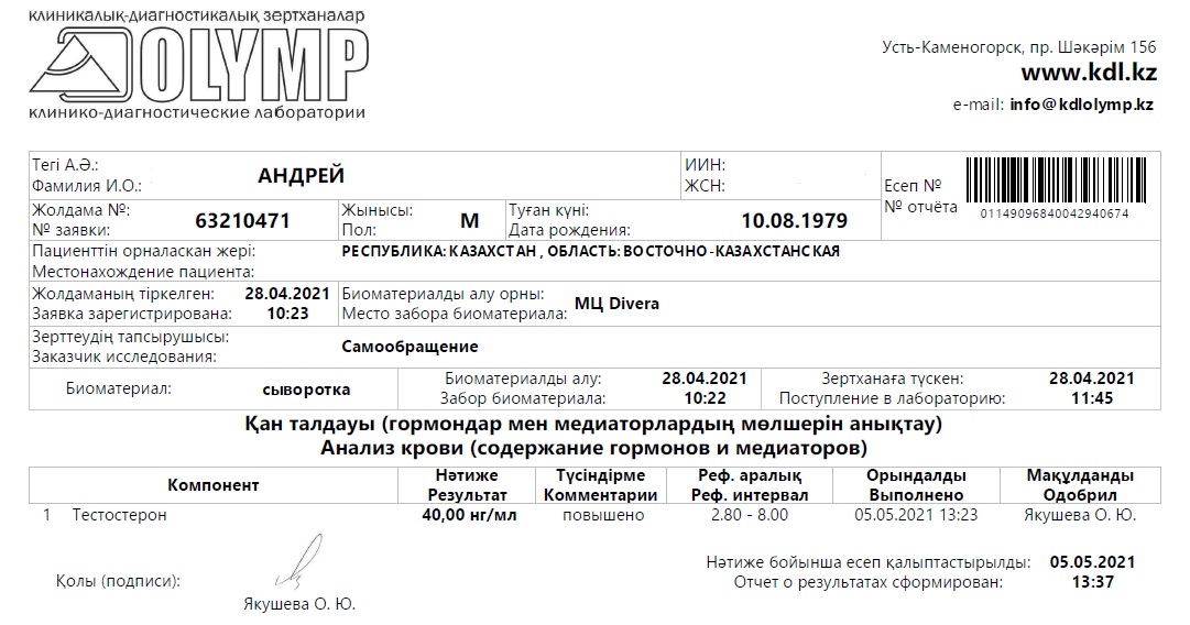 Тестирование препаратов и анализы Druzh@ - Бодибилдинг форум AnabolicShops