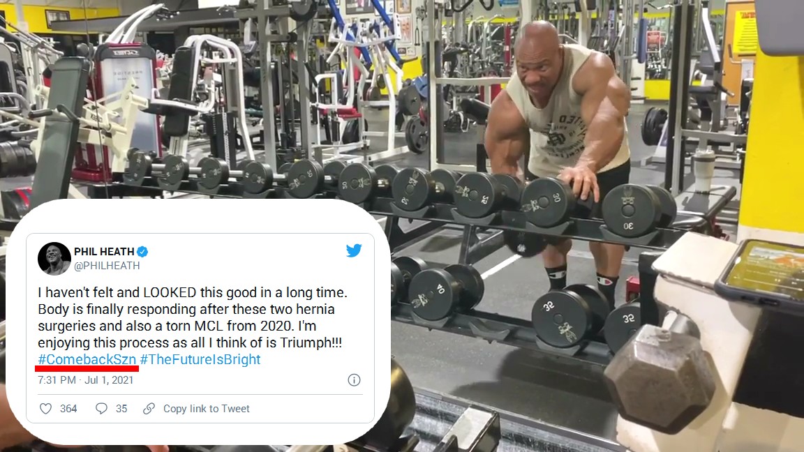 Не интригант Фил Хит дал прямой ответ о соревнованиях в 2021 году - Бодибилдинг форум AnabolicShops