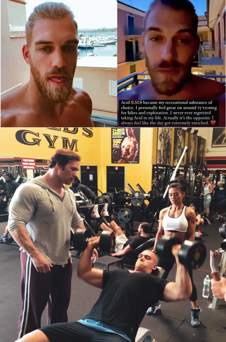 Натуральный бодибилдер прославляет ЛСД - Бодибилдинг форум AnabolicShops