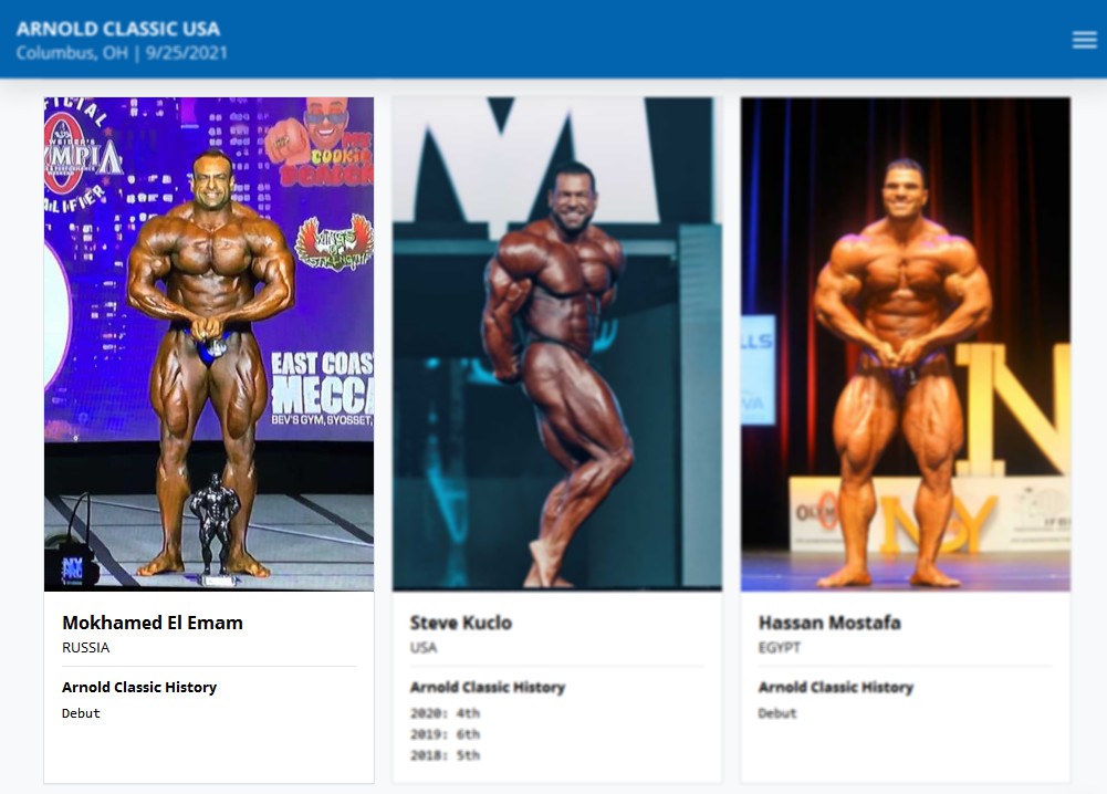 Мохамед Эль Эмам вышел из зоны комфорта с Сарцевым для Арнольд Классик США 2021 - Бодибилдинг форум AnabolicShops