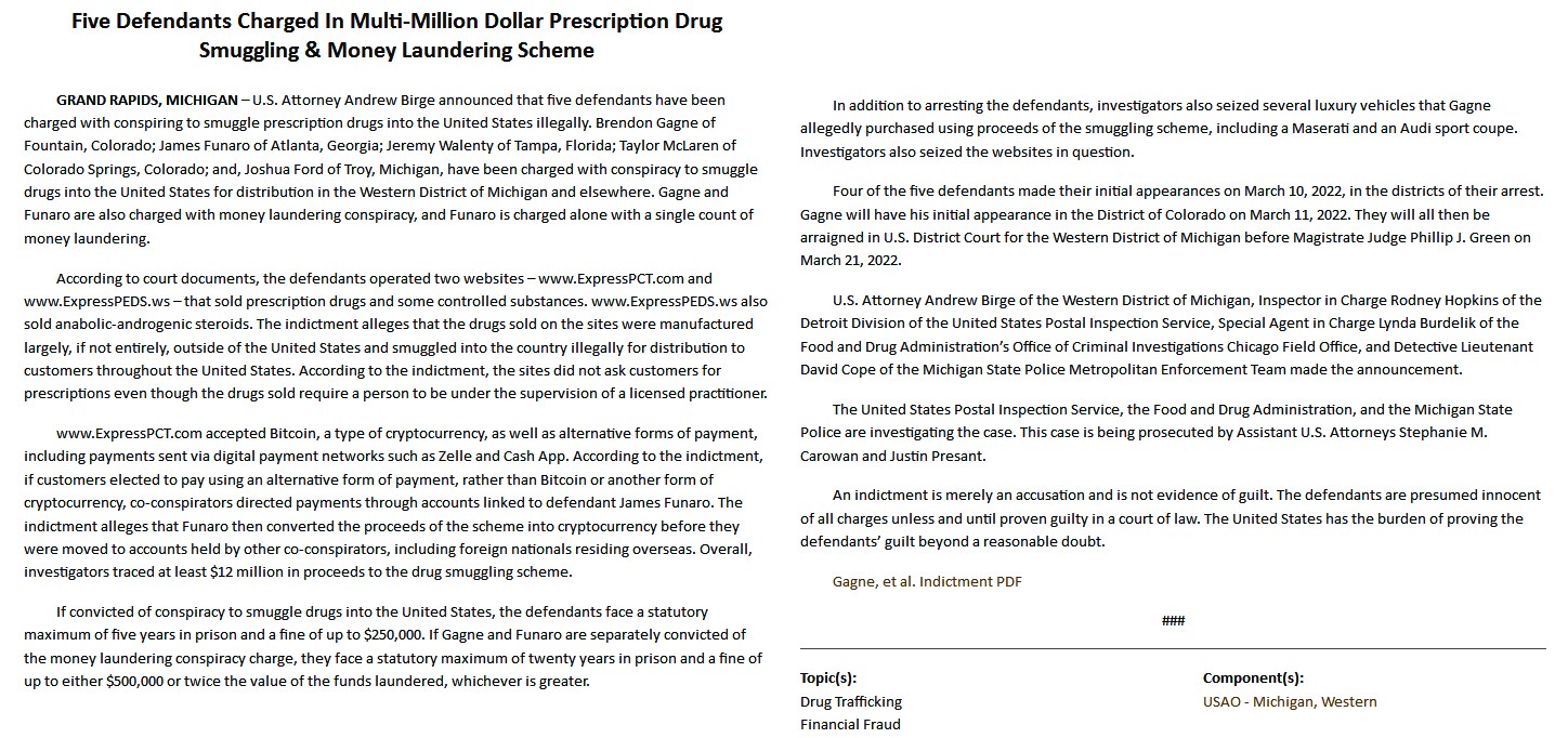 Штраф 250000 долларов за стероиды - Бодибилдинг форум AnabolicShops