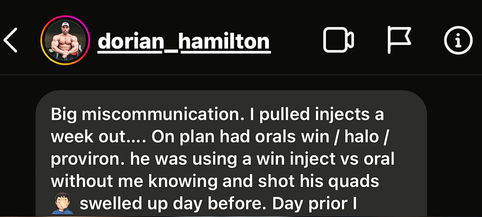 Ошибочный укол водного Винстрола сделал трюкача-бодибилдера посмешищем на сцене - Бодибилдинг форум AnabolicShops