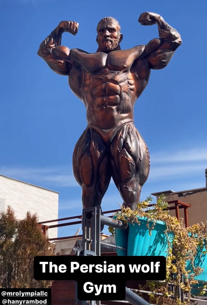 Трехметровая исполинская статуя Чупана открыта в Иране. Она выше арнольдовской - Бодибилдинг форум AnabolicShops