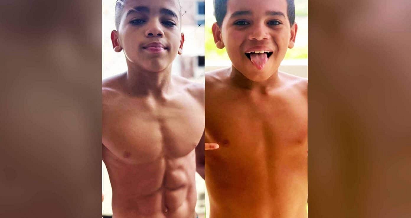 12-летний бодибилдер показал, чему его научили старшие за год - Бодибилдинг форум AnabolicShops