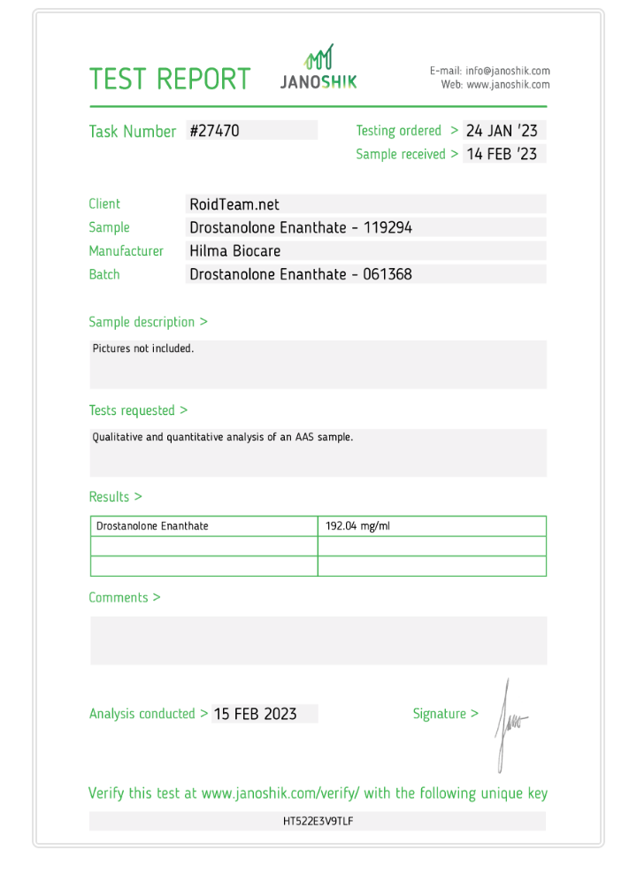 Hilma PRO - с заботой о вашем здоровье! - Бодибилдинг форум AnabolicShops